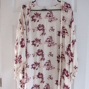 New Floral Duster, Never Worn!